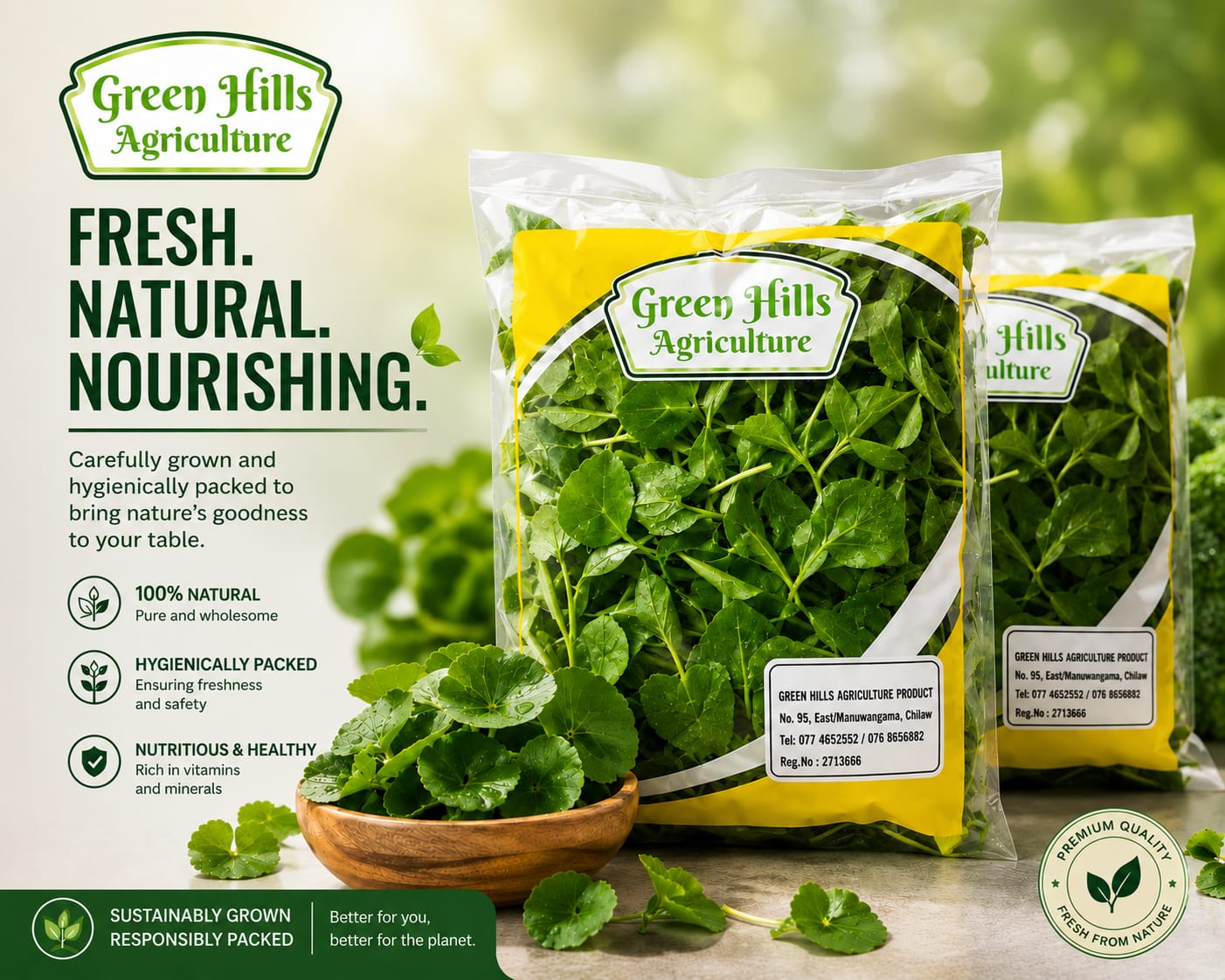 Green Hills Agriculture - Premium Leafy Vegetables